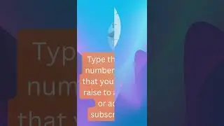 Method 2 - Using the Superscript and Subscript Button