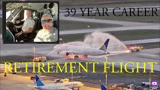 United Airlines Pilot RETIREMENT- Captain Rob