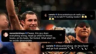 OSCAR DE LA HOYA TELLS CANELO ALVAREZ YOUR AVOIDING JERMALL CHARLO !! WOW