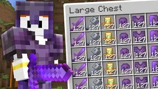 I Built an OP Base in Hardcore Minecraft