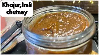 Series “19” Meethi khajur imli Chutney |Tamarind -Date Chutney | Street style Chaat Chutney |