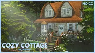 Cozy Cottage (NO CC) | Sims 4 Speed Build