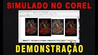 Simulado no Corel Draw x7 (Demonstração)