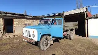 Газ 53.Первый запуск после зимней спячки!