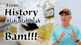 The Art of Plaster & Drywall Fusion | How to easily use DRYWALL to fix PLASTER cracks
