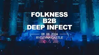 FOLKNESS B2B DEEP INFECT Live @ Taste The Music At The Castle 2024 (Full Mix)