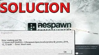 APEX LEGENDS ERROR READING PACKS FILE SOLUCION