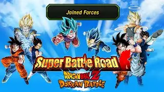 DB Dokkan Battle. Super Battle Road vs Joined Forces.