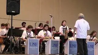 UNF Jazz Ensemble Beautiful Saxophone Piece