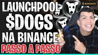 GUIA PASSA A PASSO LAUNCHAPOOL BINANCE E TOKEN  $DOGS