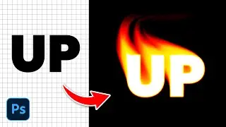 Fire Text Effect Design Idea | Photoshop Tutorial