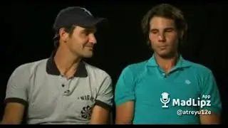 😂 Roger Federer y Rafael Nadal 😂