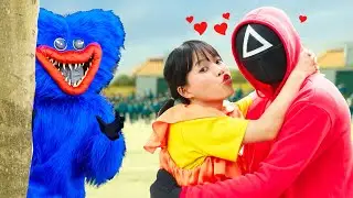 오징어 게임 Squid Game Red Light Green Light Full Compilation #3 - FNF Vs Squid Game Real Life