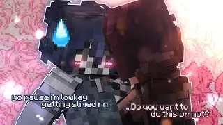 minecraft but every time i take damage i get a kiss