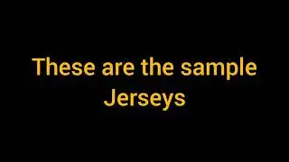 Make your own football jersey
