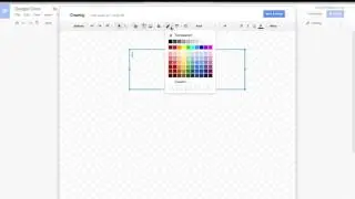 Google Drawing Tool in Google Docs
