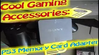 Cool Gaming Accessories: PS3 Memory Card Adapter