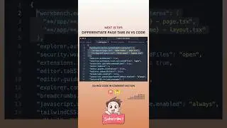 🚀Next.js 14 Differentiate Page tabs 🚀