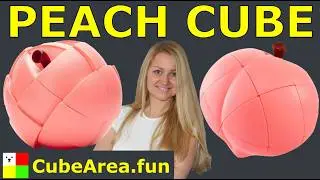 The BEST tutorial how to solve a Peach Cube 3x3 by cubearea.fun | We teach kids