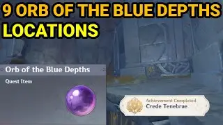 9 Locations of the Orb Of The Blue Depths The Chasm - Genshin Impact