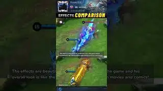 Gatotkaca Epic "Tide Preserver" vs. "Sentinel" Skin Effects Comparison | Mobile Legends Bang Bang