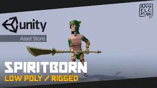 Low Poly Spiritborn / Unity Asset Store