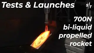 µHoubolt Engine Testing & Launch Compilation
