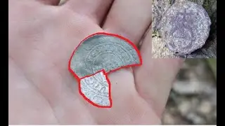 Pražský groš a grešle v písčitém lese