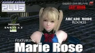 Dead or Alive Assault - Arcade Mode Rookie featuring Marie Rose (DOA5LR)