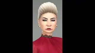CAS Alpha CC || elder Catherine Stafford || The Sims 4 