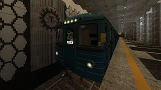 Kharkiv subway in Minecraft: Cold Mountain - Turboatom with informer