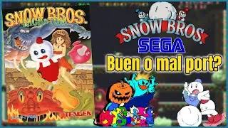 ⛇SNOW BROS⛇ SEGA GENESIS - ¿BUEN O MAL PORT?