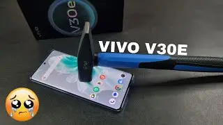Vivo V30e 5G Screen Scratch Test & Durability Test 🔨🛠️