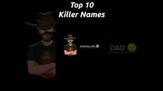 Top 10 Dangerous Names For Free Fire || Top 10 Unique Names For Free Fire || Top 10 Attitude Names