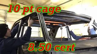 64 Fairlane race car build “episode 13” roll cage part 1