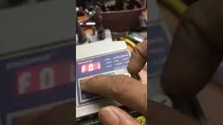Inverter parameters setting keypad or terminals