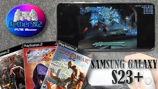 PS2 Games on Samsung Galaxy s23+  (AetherSX2 PS2 emulator)