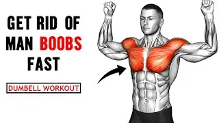8 Minute Chest Fat Burning Workout: Get Rid of Man Boobs Fast