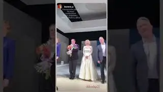 Марина Зудина в свадебном платье