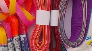 MATERIAL PARA FAZER LAÇO DE CABELO