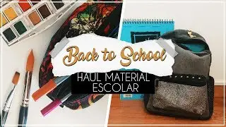 WHAT'S IN MY BAG? || HAUL Material de Regresso às Aulas