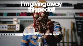 MMK Electrics Red Cream Soda Overdrive | Giveaway and Pedal Demo [Buddy Blues Made Me Do It!]