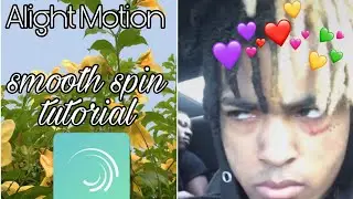 alight motion Г smooth spin tutorial :)