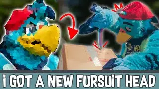 I got a new fursuit head