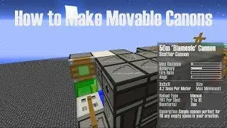 How to Make Movable TNT Cannons