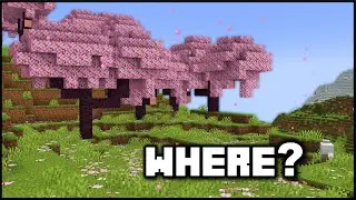Minecraft 1.21 - How To Find The Cherry Grove Biome! (Java/Bedrock)
