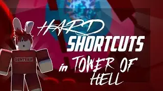 Doing DIFFICULT Shortcuts in TOWER OF HELL | Roblox Tower of Hell