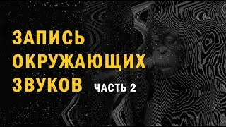 Запись окружающих звуков - часть 2 / ИЗС №21