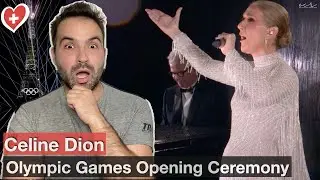 Reaction of Celine Dion at Paris Olympics Opening Ceremony