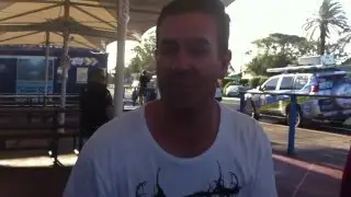 Interview d'Australiens très sympa. (interview of very nice Australians)